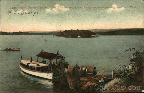 Point Breeze Landing, Lake Chargoggagoggmanchau Webster Massachusetts