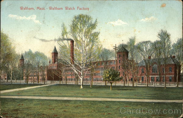 Waltham Watch Factory Massachusetts