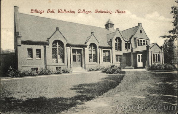 Billings Hall, Wellesley College Massachusetts
