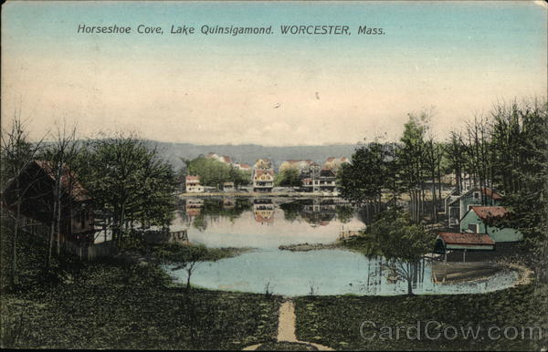 Horseshoe Cove at Lake Quinsigamond Worcester Massachusetts