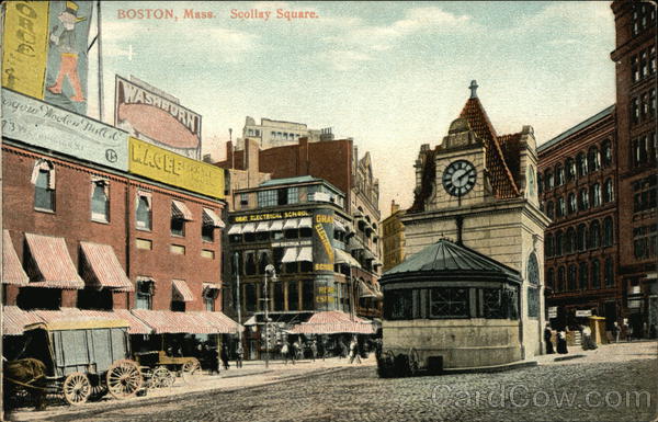 Scollay Square Boston Massachusetts