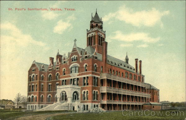 St Paul's Sanitarium and Grounds Dallas Texas