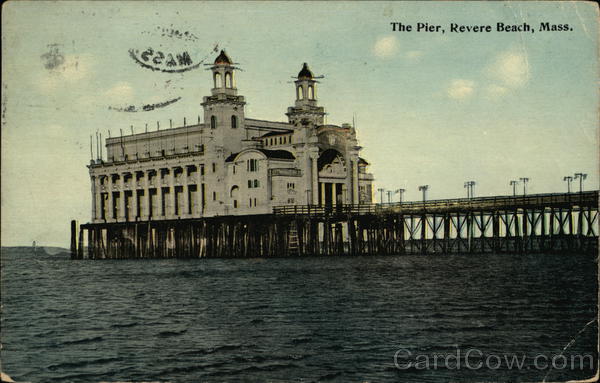 Water View of The Pier Revere Beach Massachusetts