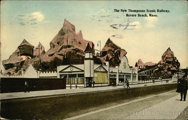 The New Thompson Scenic Railway Revere Beach Massachusetts