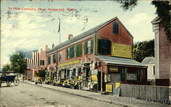 Ye Olde Curiosity Shop Nantucket Massachusetts