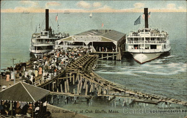 Boat Landing Oak Bluffs Massachusetts