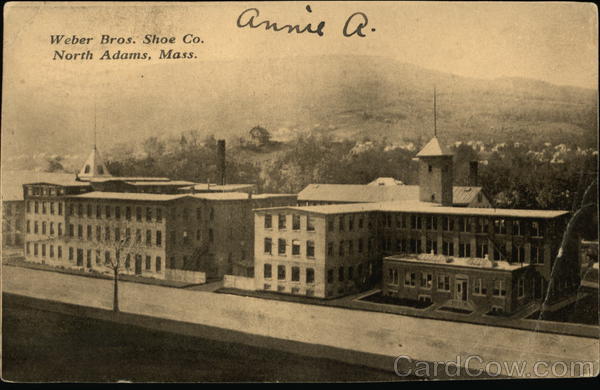 Weber Brothers Shoe Company North Adams Massachusetts
