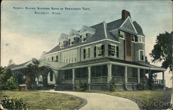 North Shore Summer House of President Taft Beverly Massachusetts