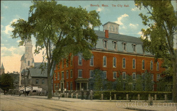 Street View of City Hall Beverly Massachusetts