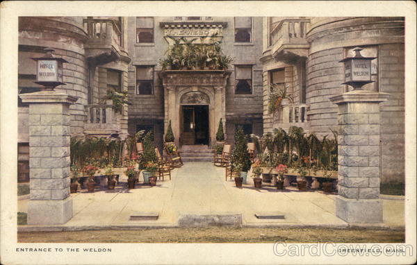 Entrance to The Weldon Greenfield Massachusetts