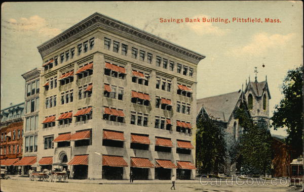 Savings Bank Building Pittsfield Massachusetts
