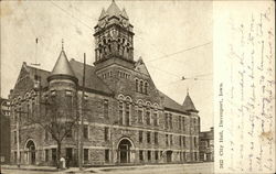 City Hall Davenport, IA Postcard Postcard 