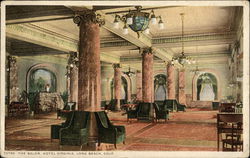The Salon in Hotel Virginia Postcard