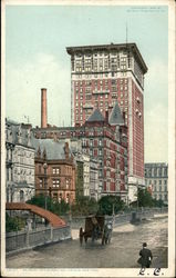 Belmont and Murray Hill Hotels Postcard