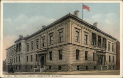 The Public Library Kansas City, MO Postcard Postcard Postcard