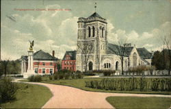 Congregational Church Whitinsville, MA Postcard Postcard Postcard