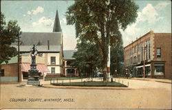 Columbia Square Postcard