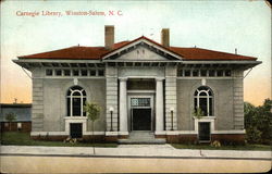 Carnegie Library Postcard