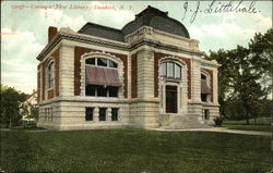 Carnegie Free Library Dunkirk, NY Postcard Postcard Postcard