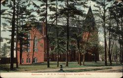 Gymnasium, YMCA Training School Postcard