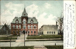 Library and Art Museum Springfield, MA Postcard Postcard Postcard