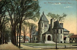 Street View of Millicent Library Postcard