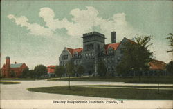 Bradley Polytechnic Institute Postcard