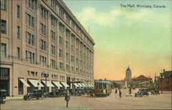 The Mall Winnipeg, MB Canada Manitoba Postcard Postcard Postcard
