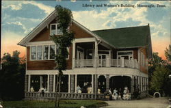 Library and Women's Building Monteagle, TN Postcard Postcard Postcard