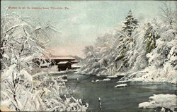 Winter In All Its Beauty Titusville, PA Postcard Postcard Postcard