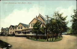 Hotel Naumkeag an Grounds Oak Bluffs, MA Postcard Postcard Postcard