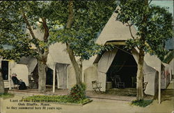 Last of the Ten Dwellers Oak Bluffs, MA Postcard Postcard Postcard