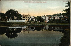 Scenic View of Town Brook Plymouth, MA Postcard Postcard Postcard