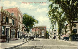 Shirley Square Plymouth, MA Postcard Postcard Postcard