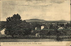 Mount Wachusett from Golf Links Postcard