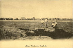 Brant Rock from the Rock Postcard