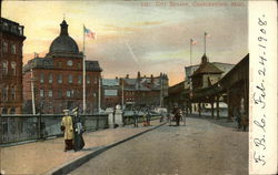 City Square Charlestown, MA Postcard Postcard Postcard