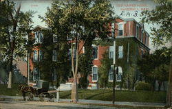Old Ladies Home Postcard