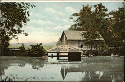 Water View of Curzons Mill Postcard