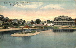 Hotel Pandora, Island and Cottages Postcard