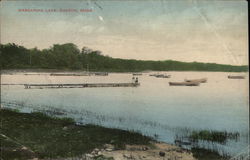 Massapoag Lake Sharon, MA Postcard Postcard Postcard