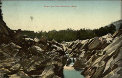 Below the Falls, Woronoco Russell, MA Postcard Postcard Postcard