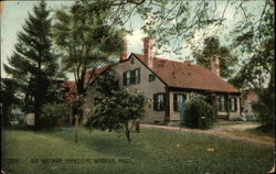 Old Whitman Homestead Postcard