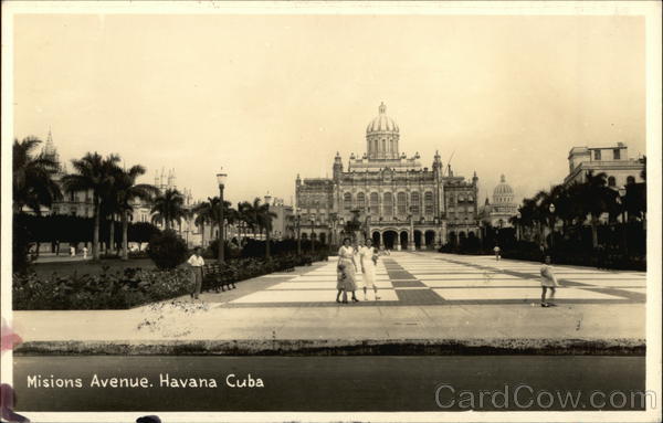 Misions Avenue Havana Cuba