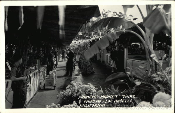 Farmers Market - Third & Fairfax Los Angeles California