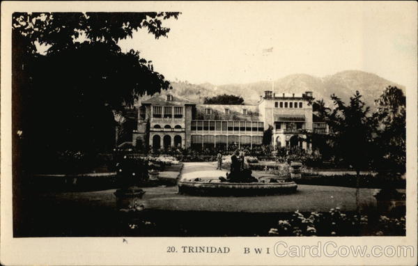 President's House and Botanic Gardens Port-of-Spain Trinidad
