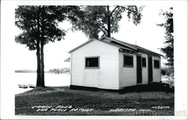 Cabin Four, Our Place Resort Webster Wisconsin
