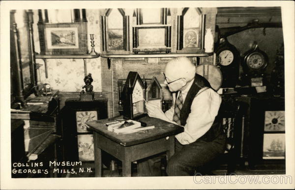 Clocks at the Collins Museum Georges Mills New Hampshire