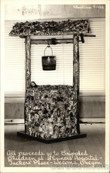 Wishing Well for Crippled Children at Shriners Hospital