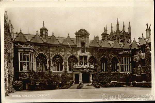 Oriel College Oxford England Oxfordshire